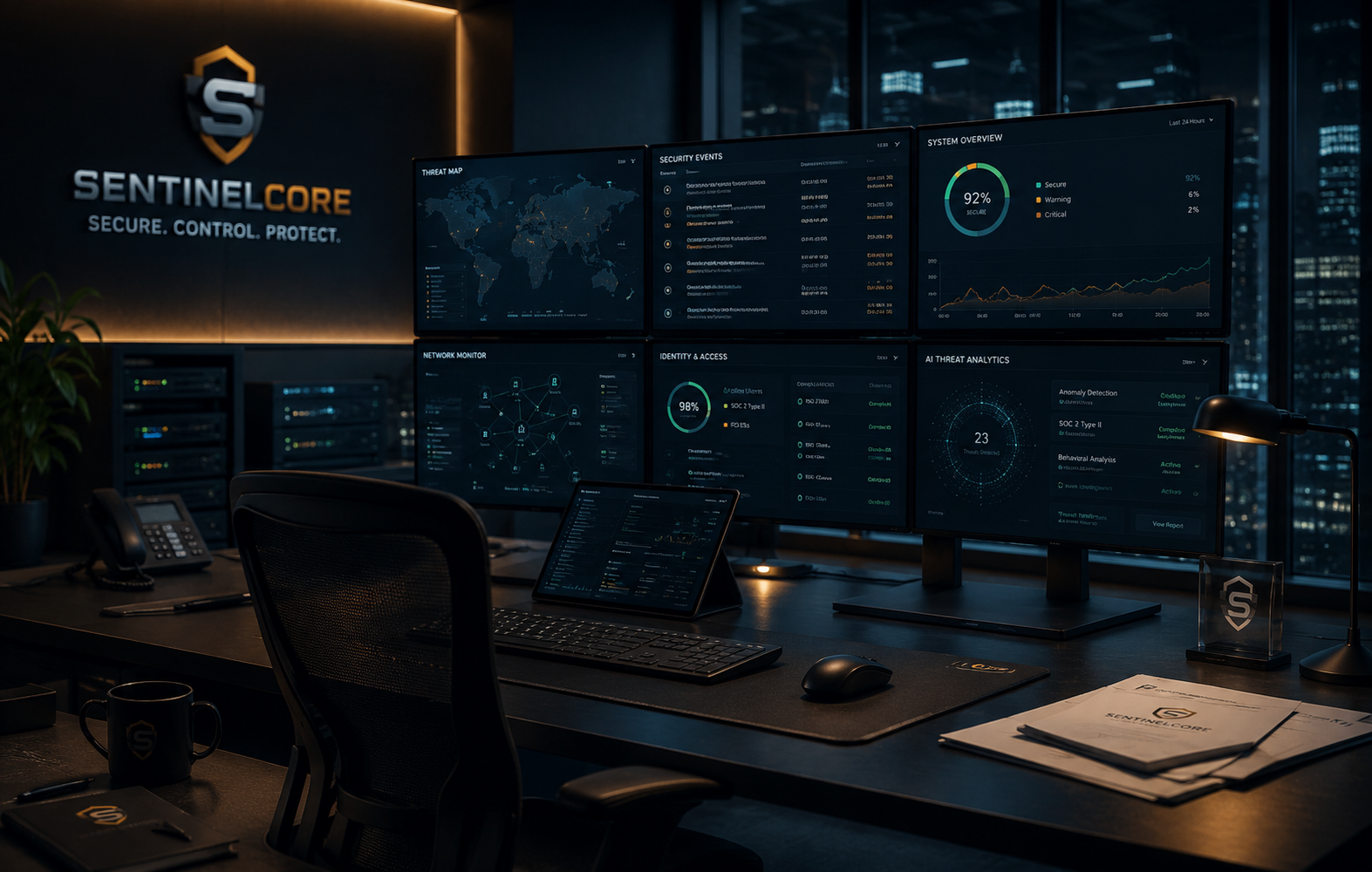 Cyber Defense Dashboard