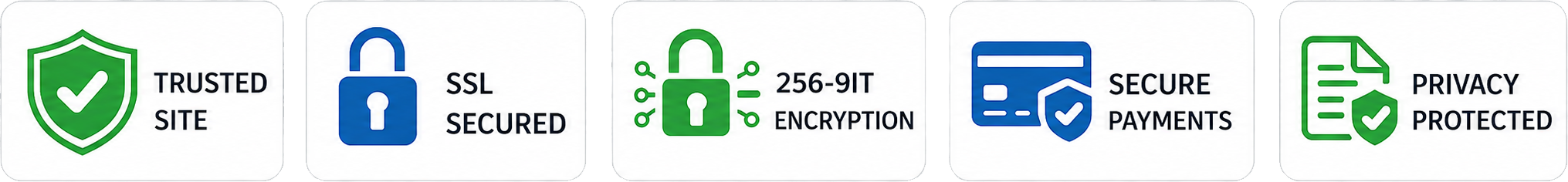 Secure encrypted checkout